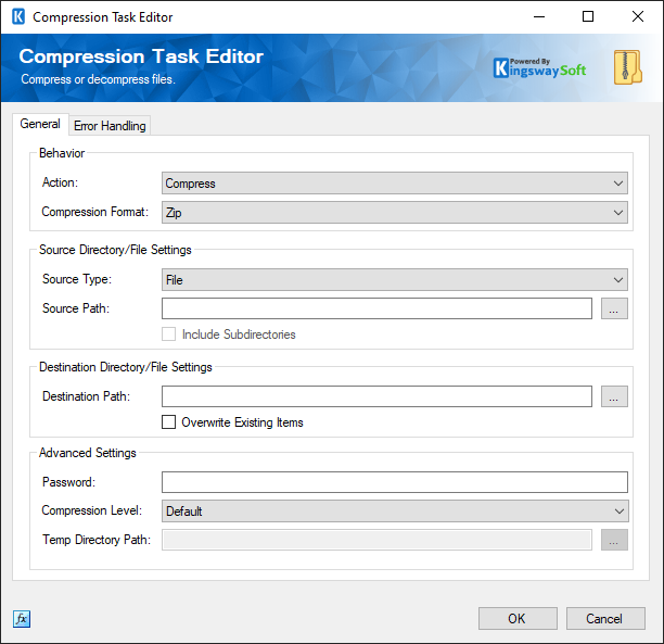 SSIS Compression Task